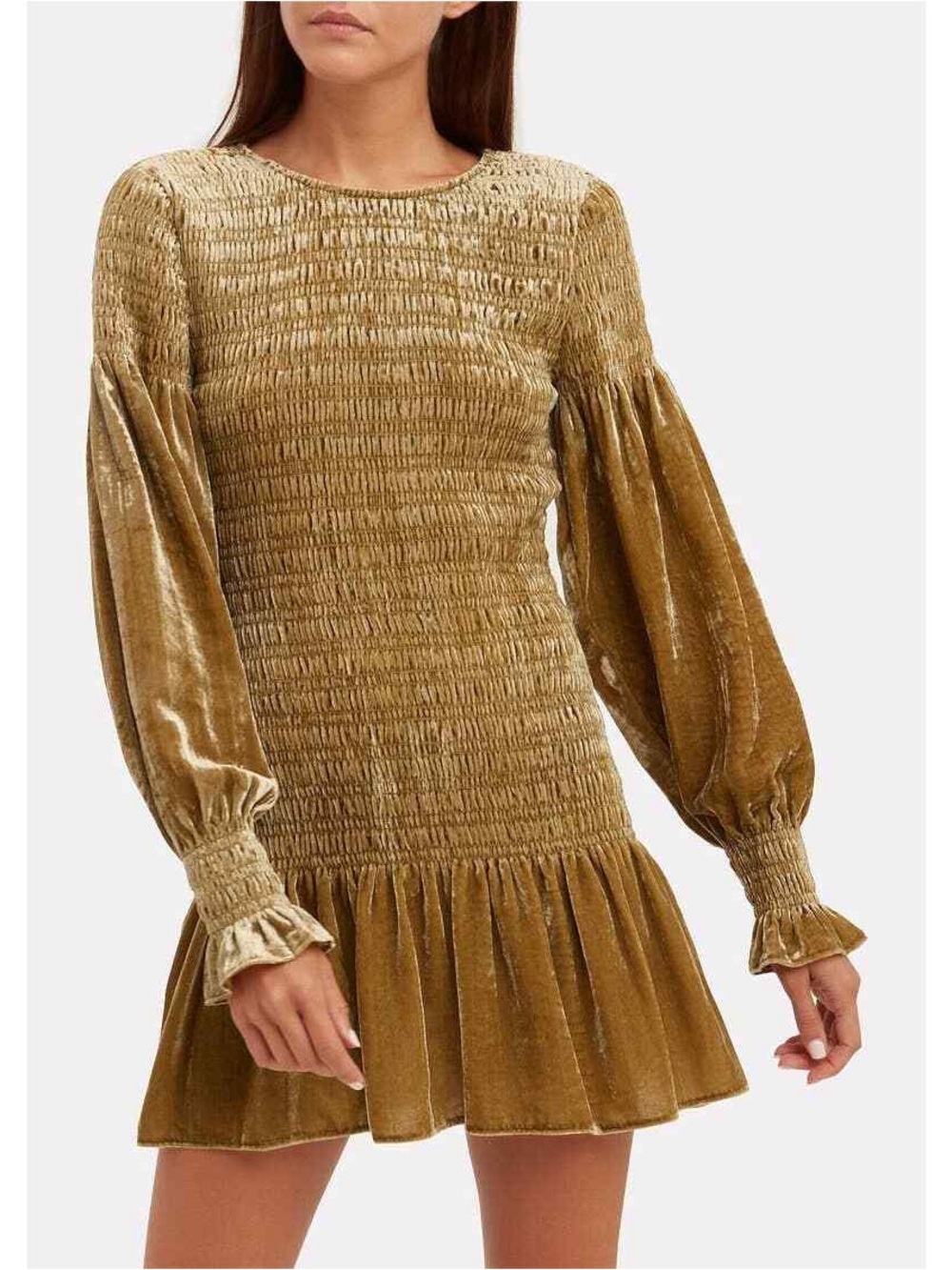 LoveShackFancy Scarlett Mini Dress